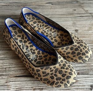 EUC! Rothy’s The Flat signature animal print